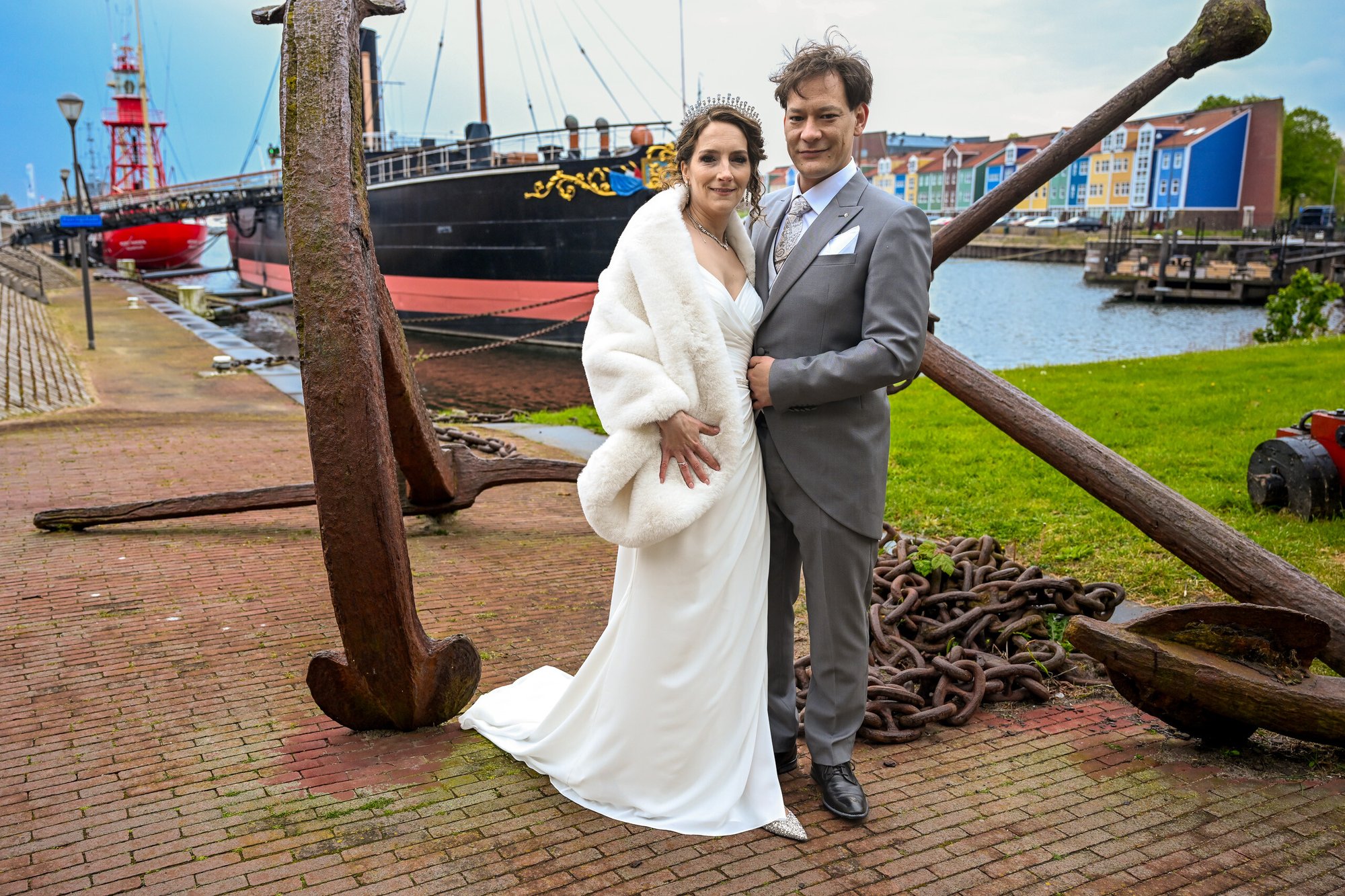 Huwelijksreportage in Oude Haven Hellevoetsluis PICS